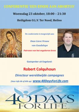 Conferentie - 40 Days For Life