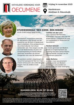 Studiemiddag - En Kerk, En Missie