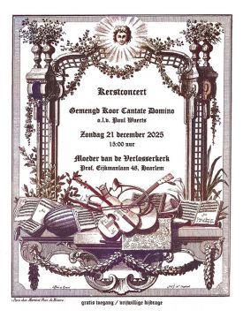 Kerstconcert Cantate Domino