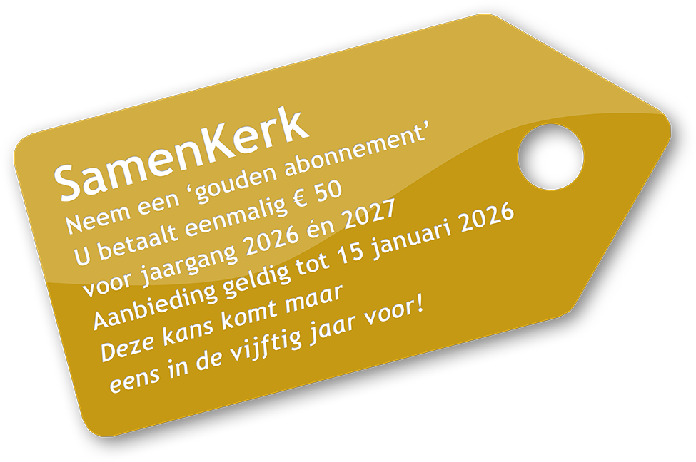 SamenKerk Gouden Abonnement