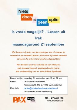 Is vrede mogelijk? Lessen uit Irak