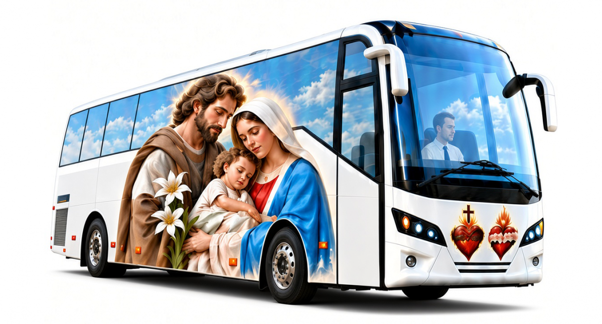 Met de bus naar de Mars voor het Leven